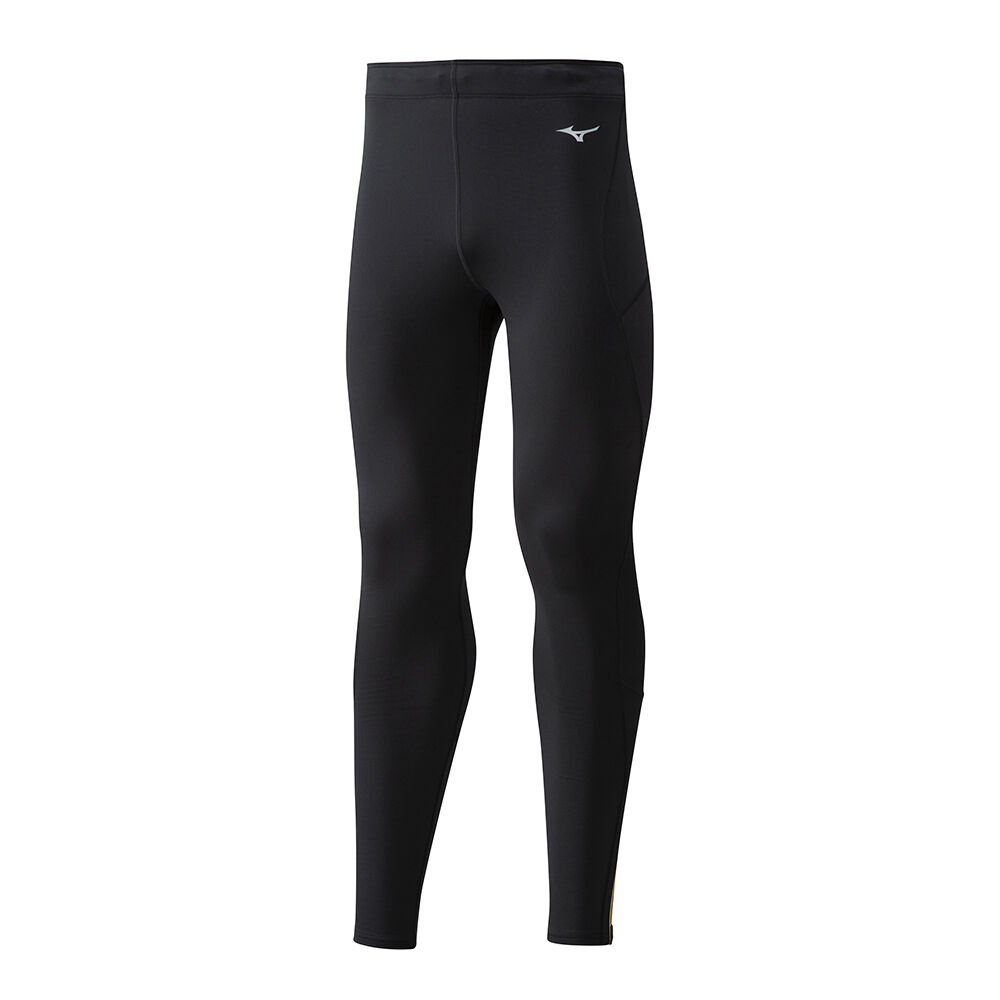 Mens Mizuno Warmalite Running Tights Black/Multicolor Philippines (SXPRYW269)